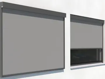 Lewens Micro Doppio Doppel-Senkrechtmarkise mit Sonnen- und Insektenschutz konfigurieren Mit Konfigurator
