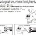 WTS - Mini-Rohrmotor Serie ME : mit elektronischer Endabschaltung