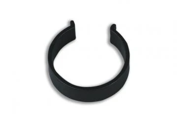 Abdeckklammer Schwarz für Rohrmotore Becker Baureihe P(Pico)  P5 - P13  ohne Anschlusslasche