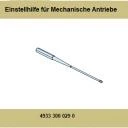 Einstellhilfe für Rohrmotore Becker Baureihe P - R - L mit mechanische endabschaltungen .