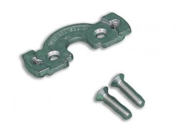 Anschlussteil - Mini-Lasche-R C-plug Mini-Lasche M6/48 inkl. Schrauben für Becker Rohrantriebe R7 bis R40