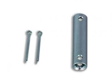 Verbindungshülse HK mit Innensechskant, SW 7 mm  für Rohrantriebe mit Handkurbelanschluss