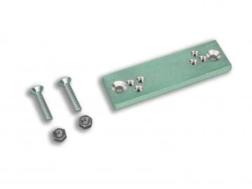 Markisenhalter-HK M6 mit Befestigungsschrauben für Becker Rohrantriebe mit Handkurbelanschluss