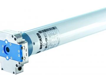 Becker - Rohrantriebe mit Handkurbelanschluss, R12-M05 bis R50-M05 , Serie R , Typ M05