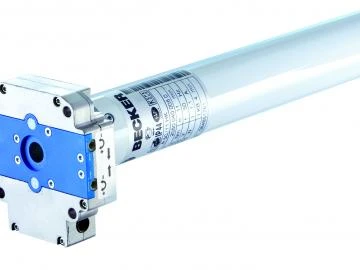 Becker - Rohrantriebe mit Handkurbelanschluss, L50-M05 bis L120-M05, Serie L , Typ M05