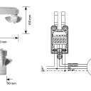 Becker - Centronic SunWindControl SWC510 , Sonnen-Wind-Sensor mit integriertem Funkempfänger