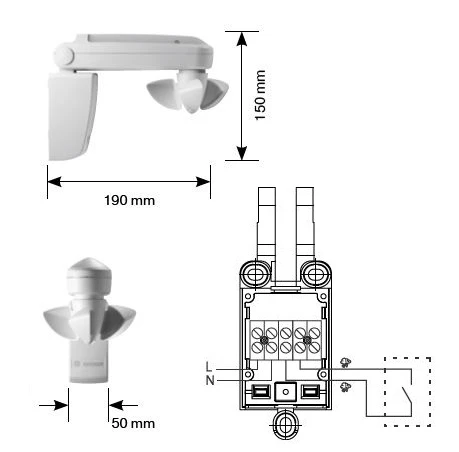 Becker - Centronic SensorControl SC811 , Sonnen-Wind-Sensor Funk