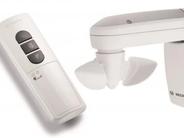 Becker Centronic SunWindSet SWS441-II , Sonnen-Wind-Sensor Funk mit Handsender