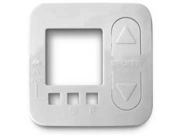 Becker - C-Scheibe für Timer U26 Zeitschaltuhr um einbau in Busch-Jäger Programm