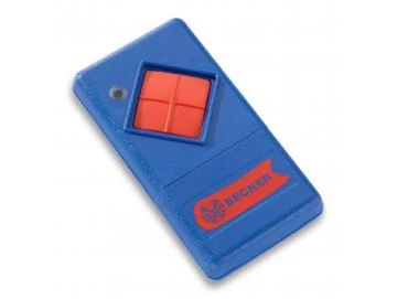 Becker - 1-Kanal Handsender Maxi , 1-Kanal 40 MHz Maxi-Handsender, Batterie 9 V (Blockbatterie)