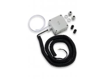 Becker - Druckwellen- Montage-Set 2 , 1 DW-Kontaktschalter, Spiralkabel 4-adrig, Länge 0,9 m, dehnbar bis 3,5 m