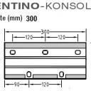 Wandkonsolen  für Lewens Trentino - Markise