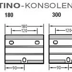 Wandkonsolen  für Lewens Trentino - Markise