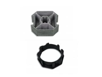 Adapterset für Achtkatwelle SM70  ,für Rohrmotoren Becker Baureihe L Serie