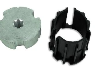 Adapterset für Nutwelle Optinut 81,8 für Rohrmotoren Becker Baureihe L Serie