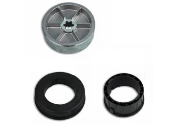 Adapterset für Rundrohr 100 x 2 für Rohrmotoren Becker Baureihe R Serie 