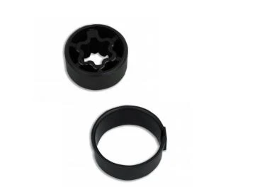 Adapterset für Rundrohr 40 x 1 / 42 x 2 ,für Rohrmotore Becker Baureihe P