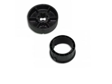 Adapterset für Rundrohr 63 x 1.5 , für Rohrmotoren Becker Baureihe P und R Serie 