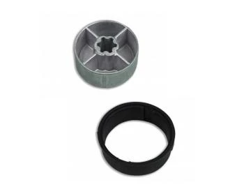 Adapterset für Rundrohr 70 x 1.5 ,für Rohrmotoren Becker Baureihe L Serie 