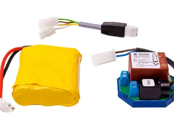 Becker - Fluchttür-Steuerung HC520 2.600 mAh    Hazardcontrol-Set HCS520 2600mAh  2.Fluchtweg Steuerung inkl Akku u Montagezubehör