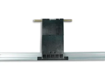 Hochschiebesicherung 2-gliedrig, Für 40er,  und 60er 8-Kant-Welle, für Mini Profil Panzer 8 mm