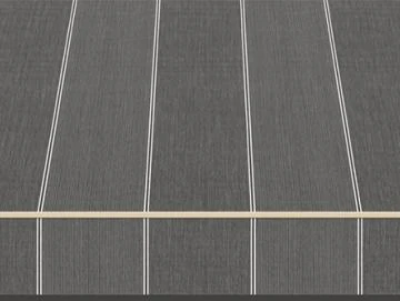 Markisentuch Multi und Blockstreifen, Granit - Grau, UPF 50+, Acryl 1, Stoff-Nr. 11748