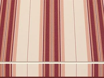 Markisentuch Multistreifen ,Lava Rot UPF 25, Acryl 2, Stoff-Nr. 11735