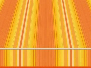 Markisentuch Multistreifen ,Sole - Gelb/Orange UPF 50+, Polyester, Stoff-Nr. 18052