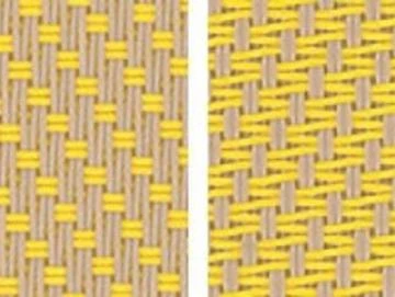 Markisentuch Screen-Gewebe, Sole - Gelb/Orange Transparenz 3 Prozent, Stoff-Nr. 71203