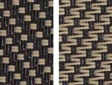 Markisentuch Screen-Gewebe, Granit - Grau / Caffe - Braun, Transparenz 3 Prozent, Stoff-Nr. 71812