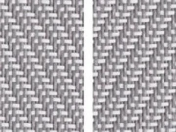 Markisentuch Screen-Gewebe, Granit - Grau, Transparenz 1 Prozent, Stoff-Nr. 75000