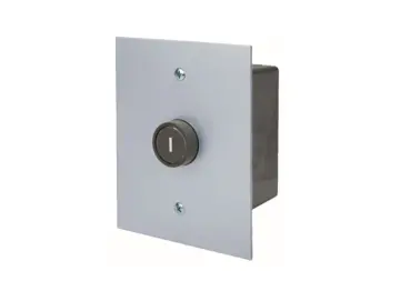 WTS - Einfach-Drucktaster aus Metall Unterputz mit Impuls-Taste undwassergeschützt IP 65