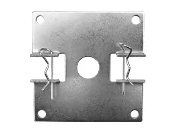 WTS - Kastenlager 100 x 100 mm  DM-L012 für Rohrmotoren  Ø 45 mm Serie DM - DMF - ME